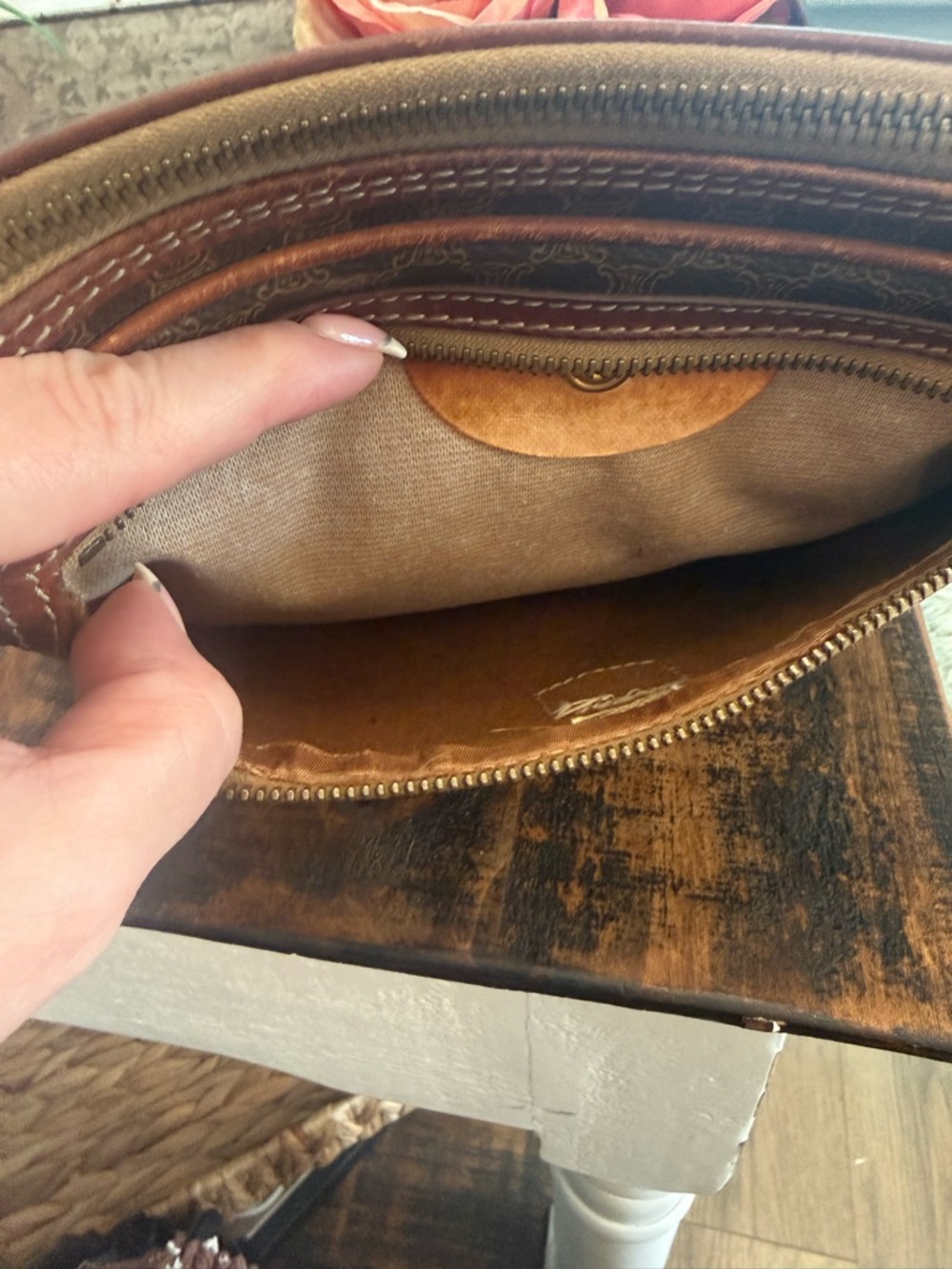 Celine Authentic Macadam Vintage Clutch - Picture 12 of 15